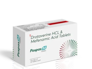 POSPAS M Tablets 10*10 Blister carton pack shot