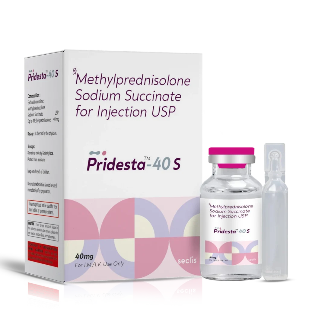 PRIDESTA™ 40 S Liquid Injection 2 ml pack shot