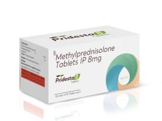 PRIDESTA™ 8 Tablets 10*10 Blister carton pack shot