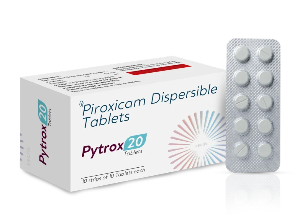PYTROX 20 Dispersible Tablets 10X10 pack shot