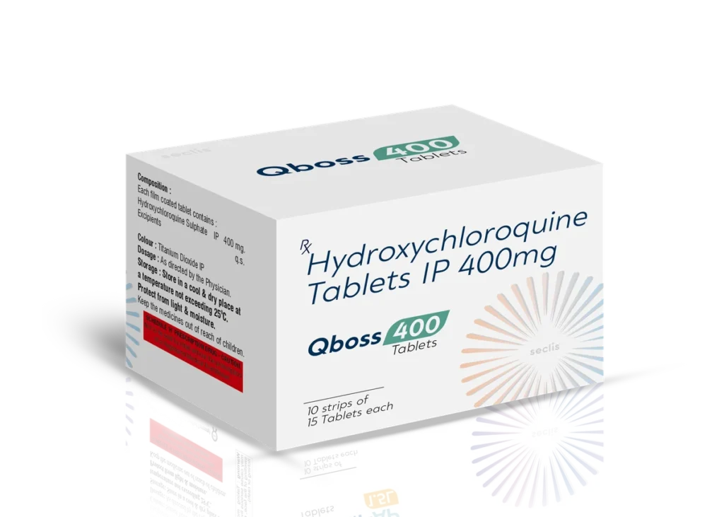 QBOSS 400 Tablets 10*10 BLI carton pack shot