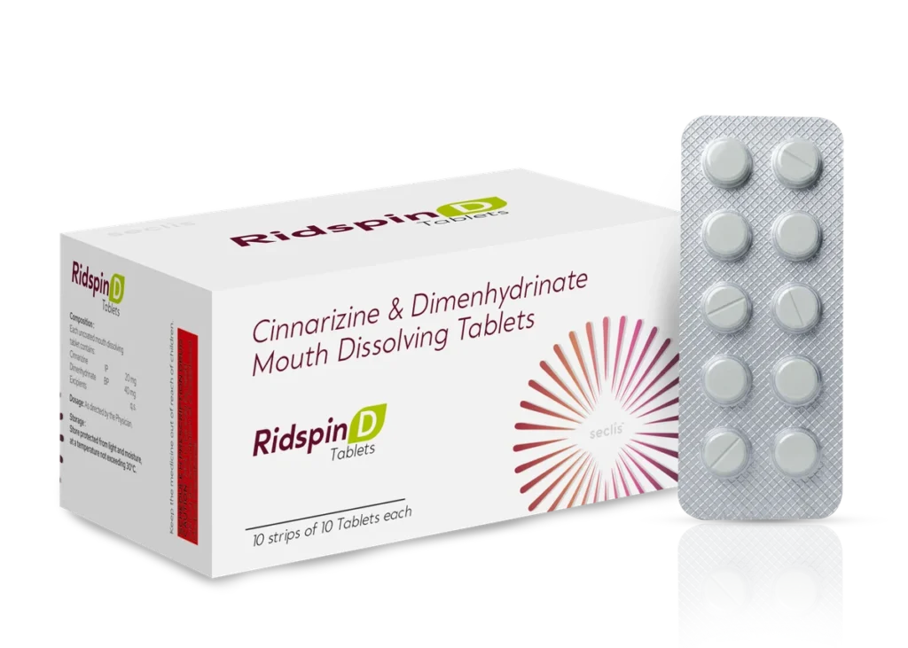 RIDSPIN D Tablets 10X10 Blister pack shot