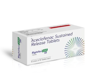 RIGHTFEN™ 200 SR Tablets 10*10 ALU carton pack shot