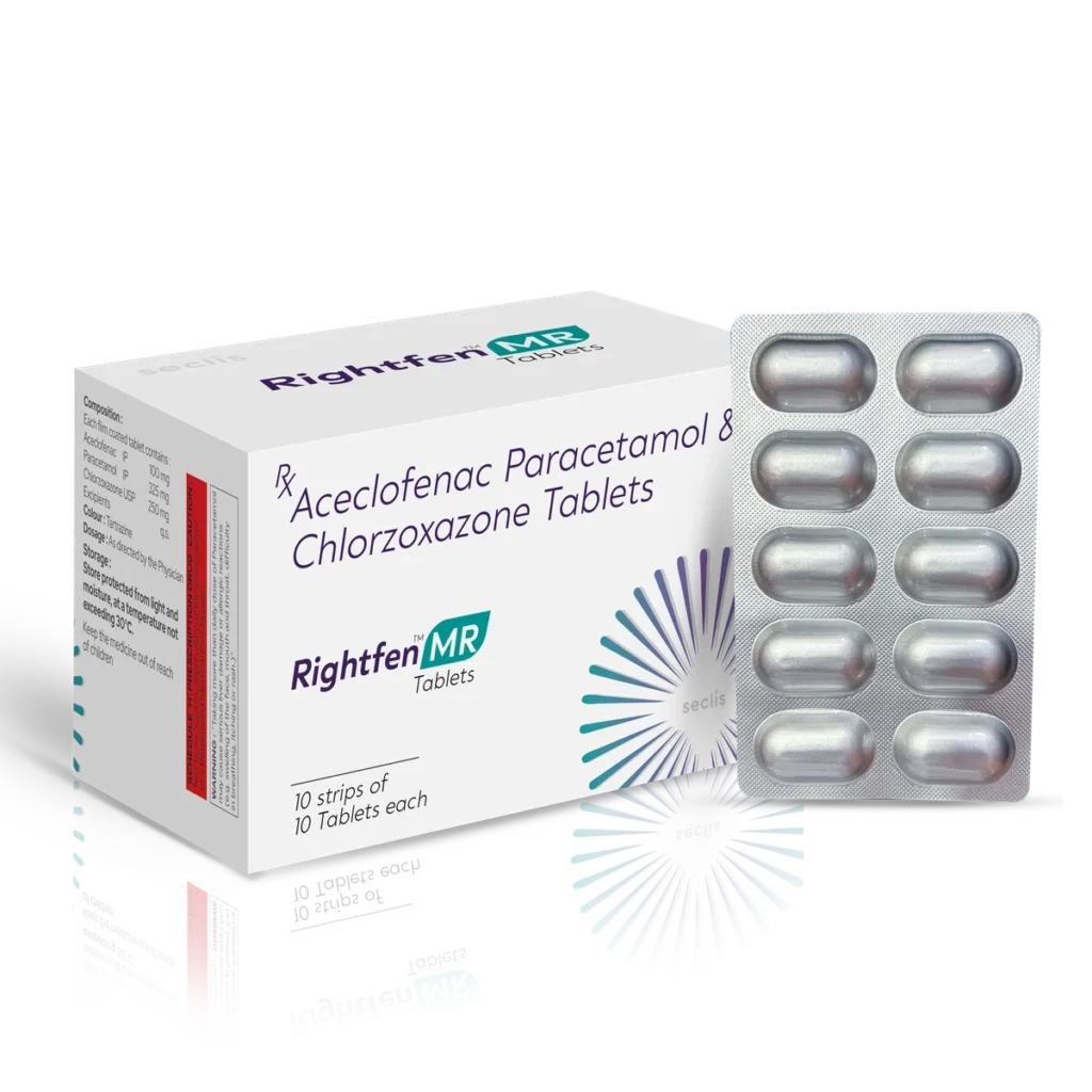 RIGHTFEN™ MR Tablets 10*10 Blister pack shot