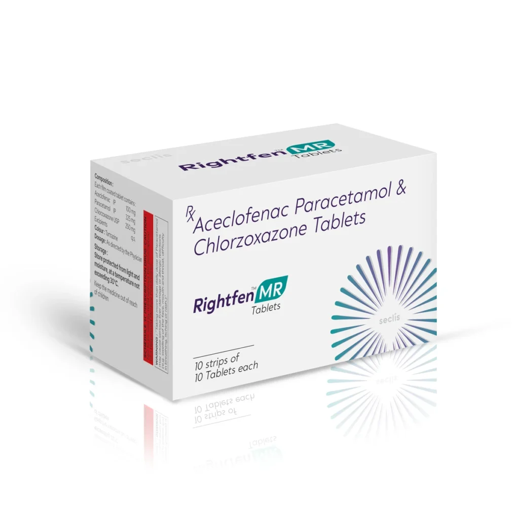 RIGHTFEN™ MR Tablets 10*10 Blister carton pack shot
