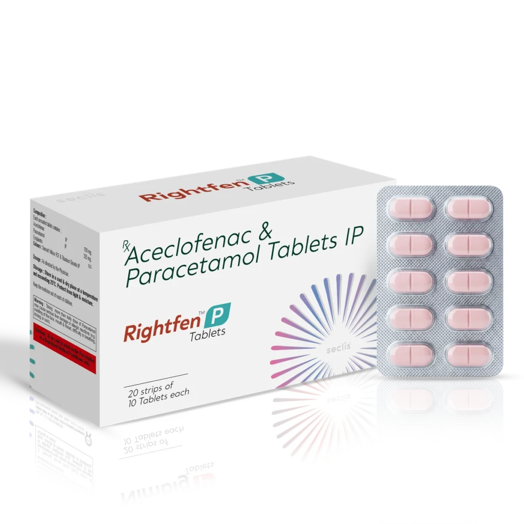 RIGHTFEN™ P Tablets 20*10 BLI pack shot