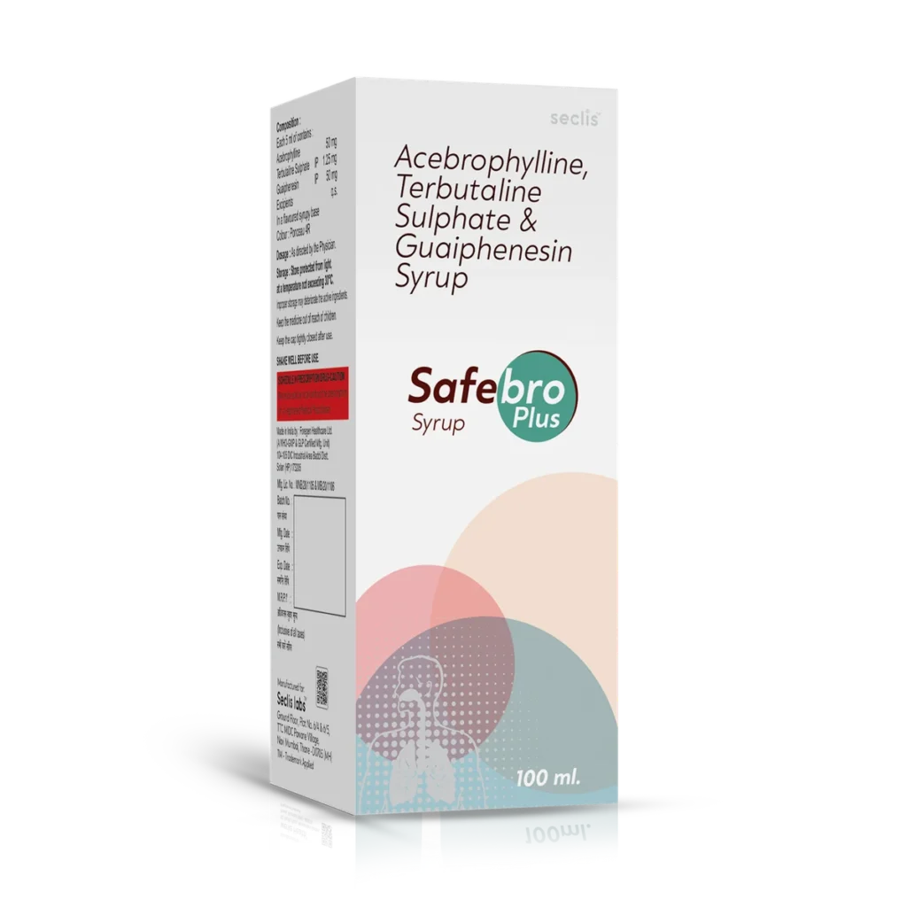 SAFEBRO PLUS Syrup 100 ML With Carton carton pack shot
