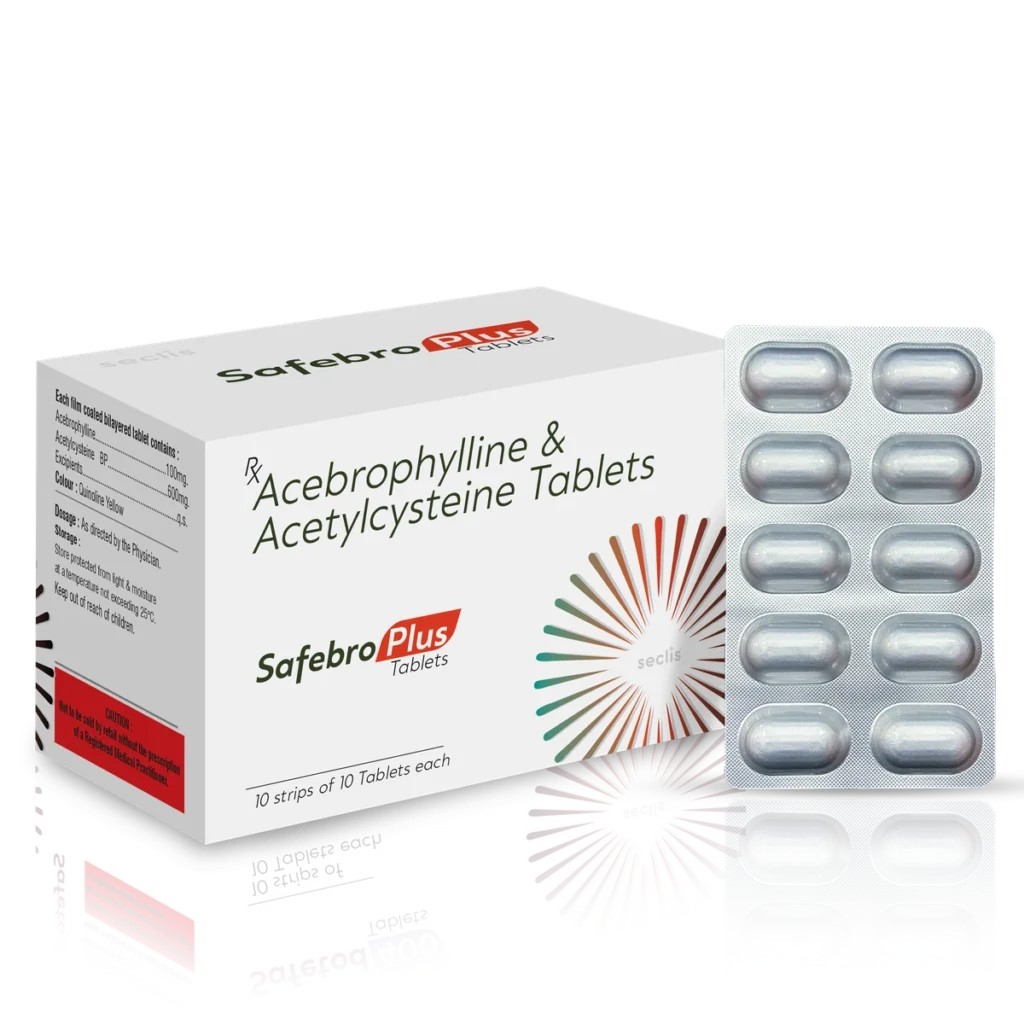 SAFEBRO PLUS Tablets 10*10 ALU pack shot