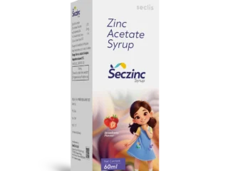 SECZINC Syrup 60ML carton pack shot