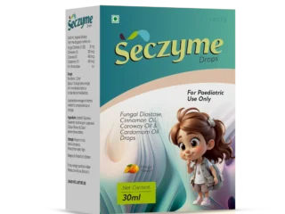 SECZYME Drops 30ML carton pack shot