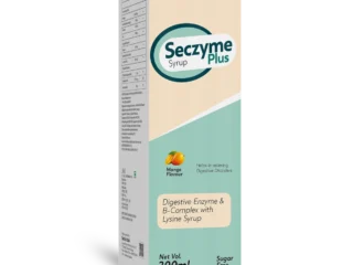 SECZYME PLUS Syrup 300ML carton pack shot