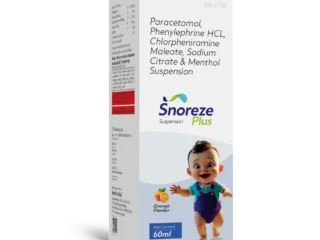SNOREZE PLUS Suspension 60ML carton pack shot