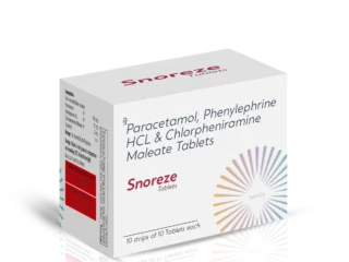 SNOREZE Tablet 10*10 BLI carton pack shot