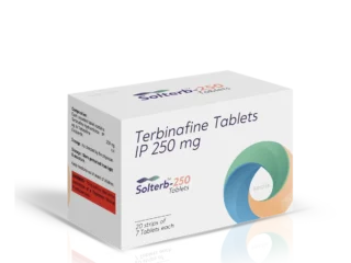SOLTERB 250 Tablets 20*7 carton pack shot
