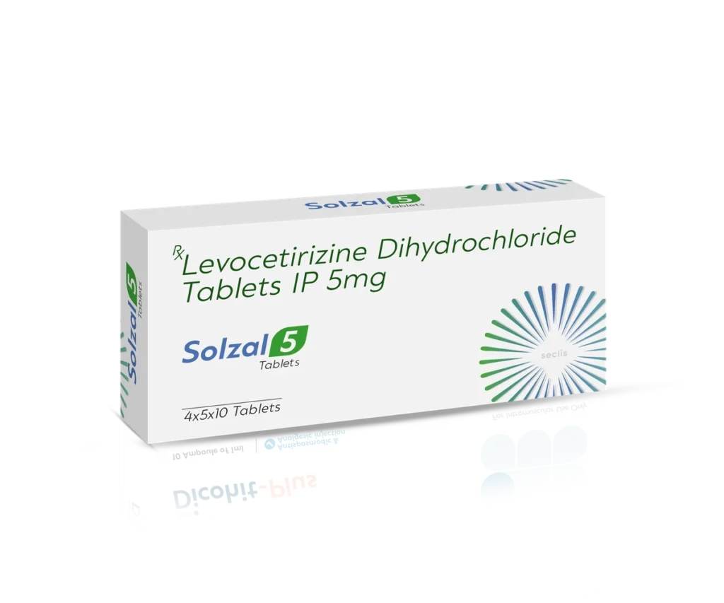 SOLZAL 5 Tablets 4*5*10 Blister carton pack shot