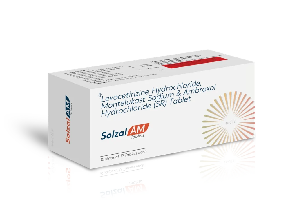 SOLZAL AM Tablet 10*10 Alu-Alu carton pack shot