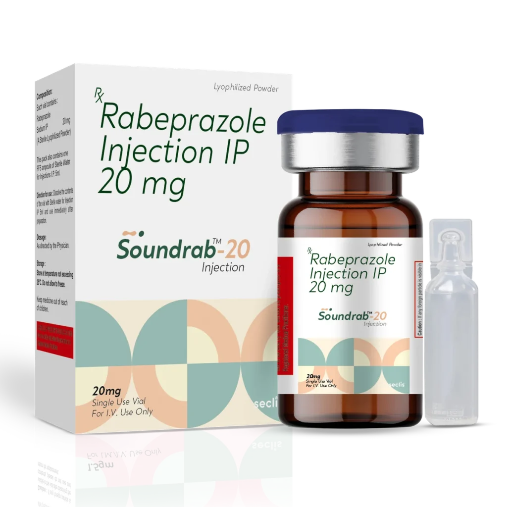 SOUNDRAB™ 20 Dry Injection 1VIAL pack shot