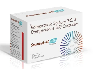 SOUNDRAB 40™ DSR Tablets 10*10 ALU carton pack shot