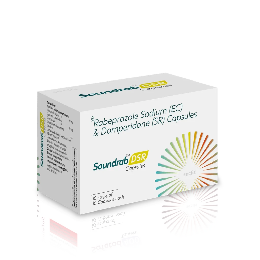 SOUNDRAB™ DSR Capsules 10*10 carton pack shot