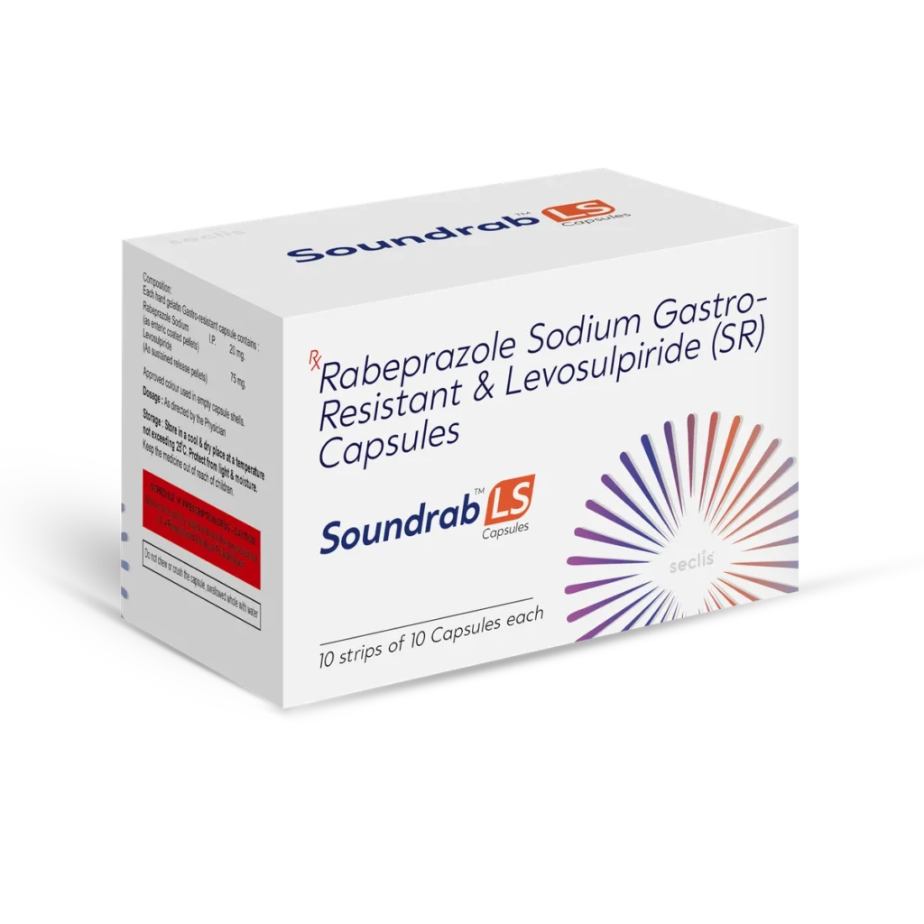 SOUNDRAB™ LS Capsules 10*10 ALU carton pack shot