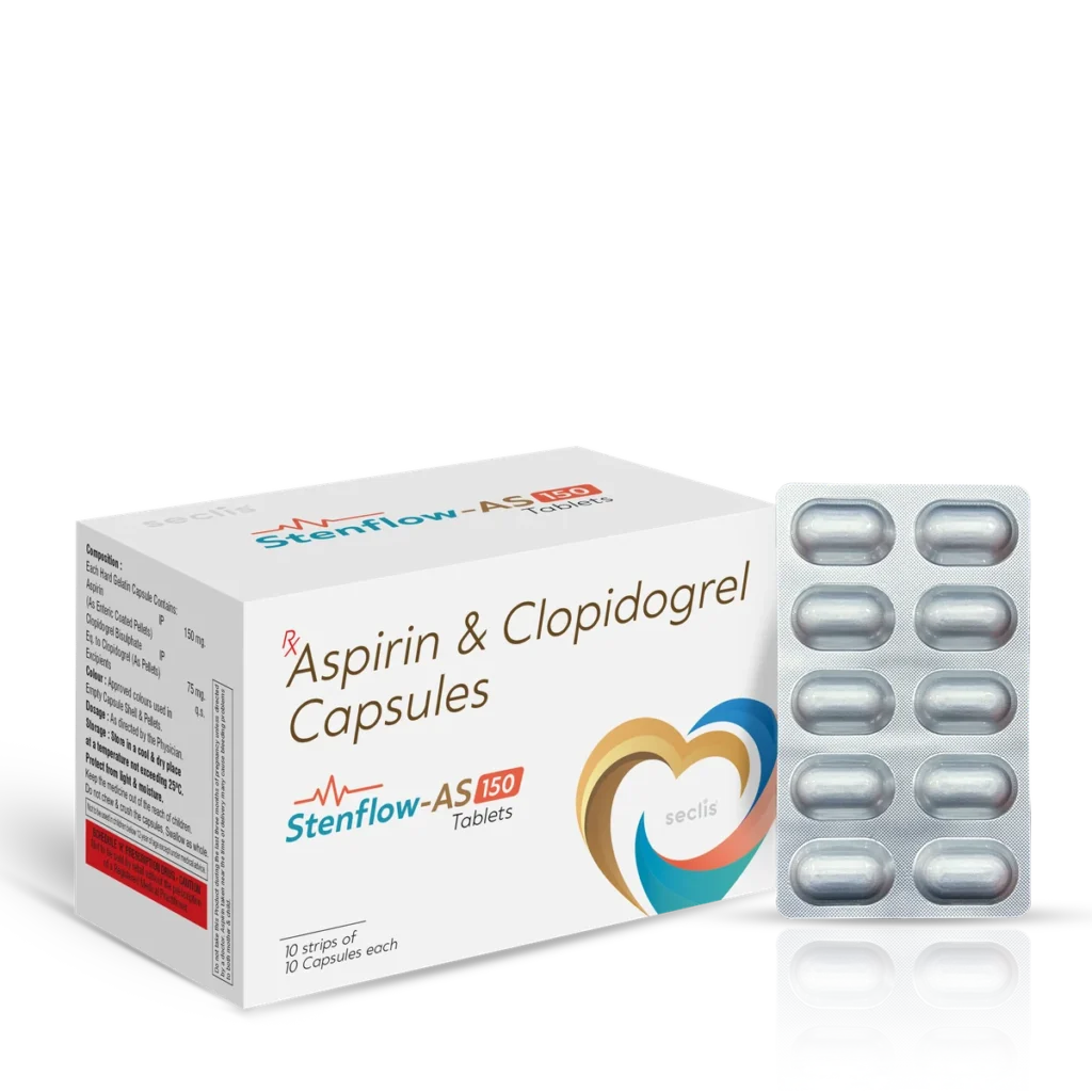 STENFLOW AS 150 Capsules 10x10 ALU pack shot