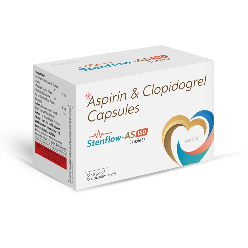 STENFLOW AS 150 Capsules 10x10 ALU carton pack shot