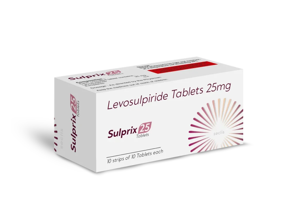 SULPRIX 25 Tablet 10*10 ALU carton pack shot