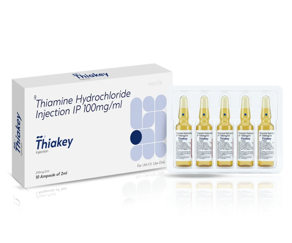 THIAKEY Injection 5 Amp of 2 ml pack shot