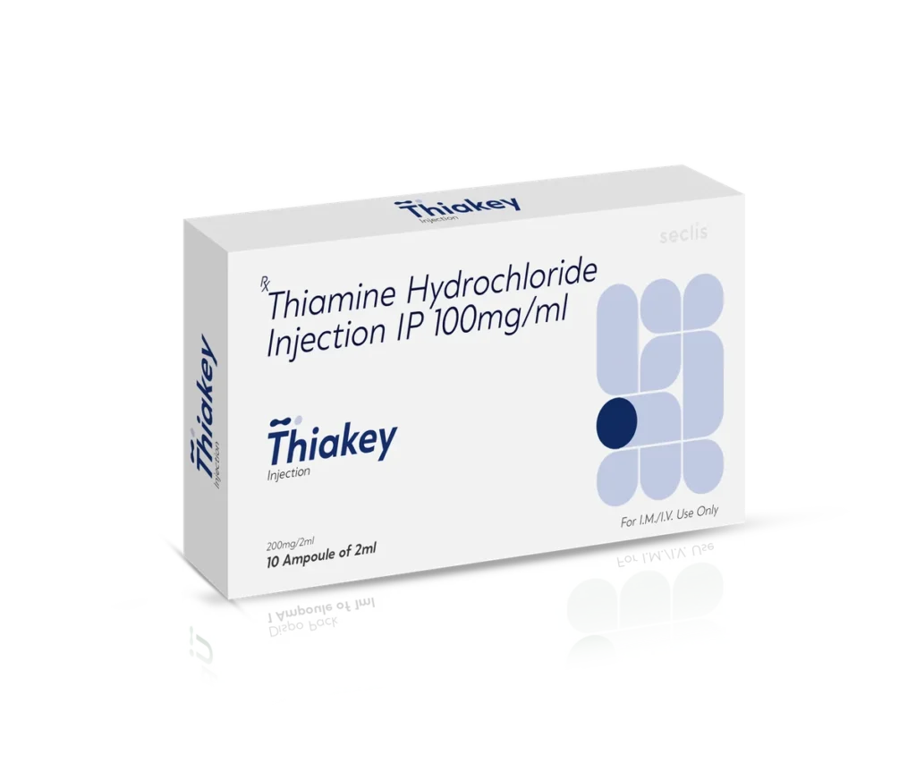 THIAKEY Injection 5 Amp of 2 ml carton pack shot