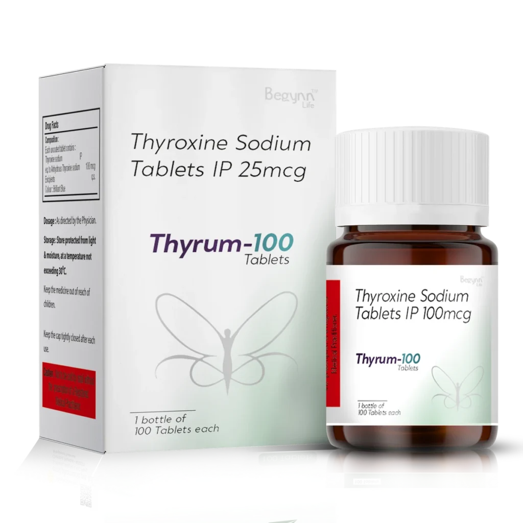 THYRUM 100 Tablets 1*100 pack shot