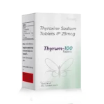 THYRUM 100 Tablets 1*100 carton pack shot