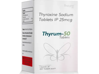 THYRUM 50 Tablets 1*100 carton pack shot