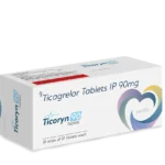 TICORYN 90 Tablets 10*14 (BRILINTA DYE) carton pack shot