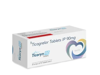 TICORYN 90 Tablets 10*14 (BRILINTA DYE) carton pack shot