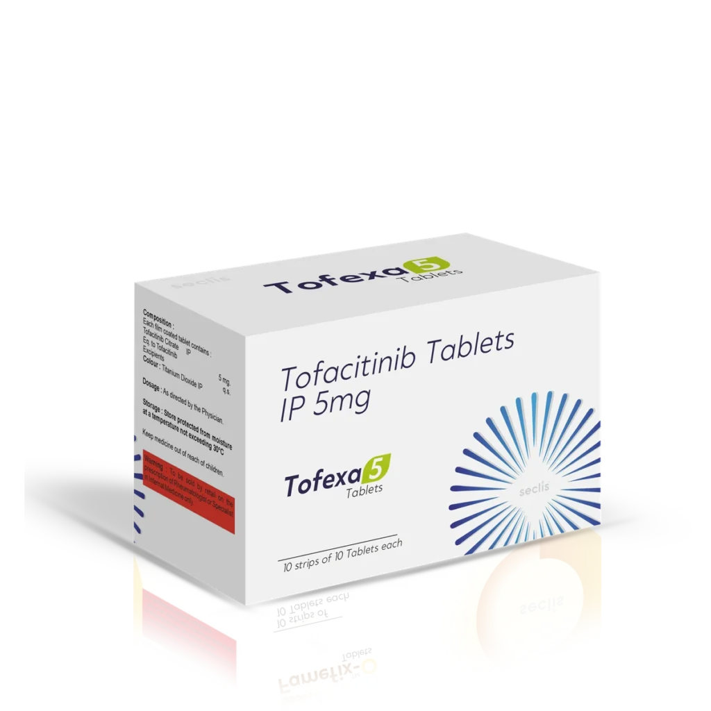 TOFEXA-5 Tablets 10*10 Blister carton pack shot