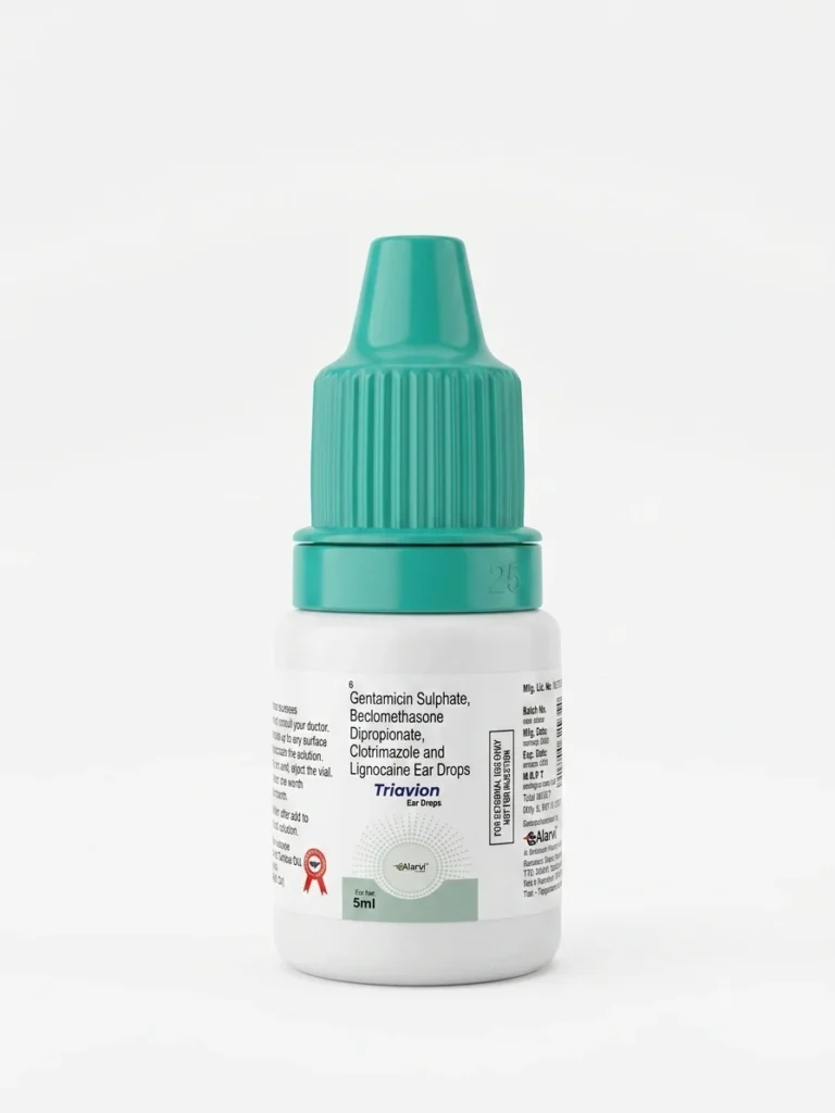 TRIAVION Ear Drops 5ML pack shot