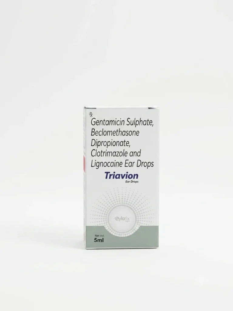 TRIAVION Ear Drops 5ML carton pack shot