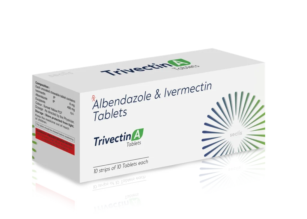 TRIVECTIN A Tablets 20X1 carton pack shot