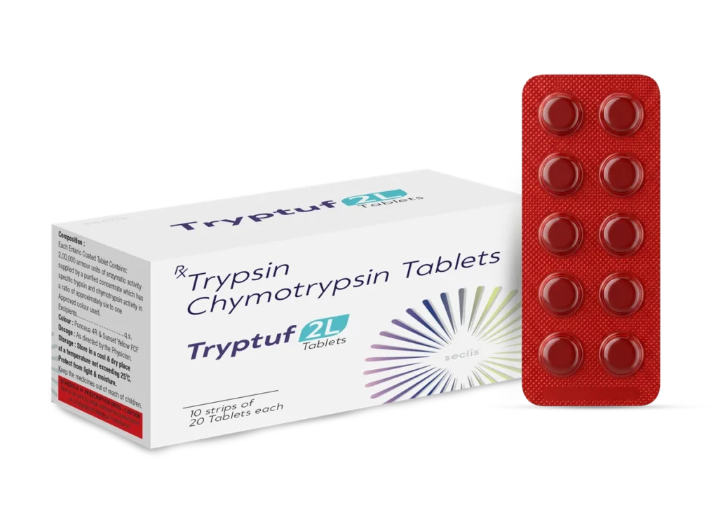 TRYPTUF 2L Tablets 10*10 Blister pack shot