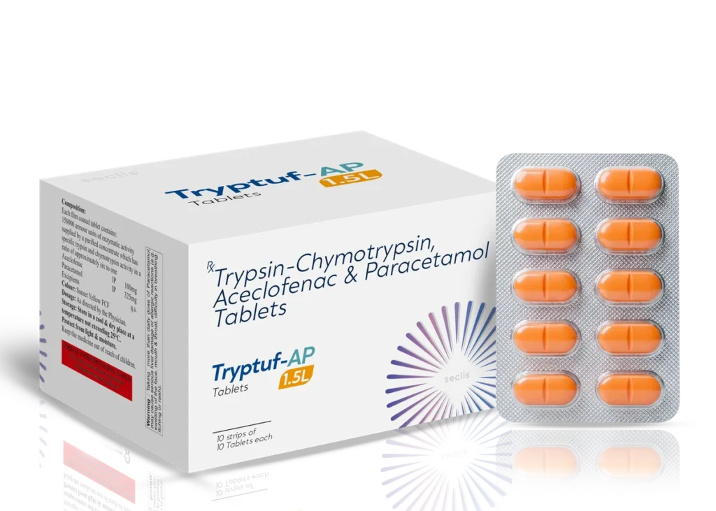 TRYPTUF AP 1.5L Tablet 10*10 BLI pack shot