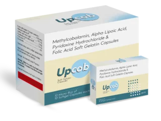 UPCOB Soft Gelatin Capsules 10*1*10 BLI carton pack shot