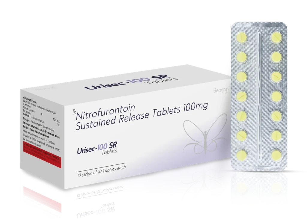 URISEC 100 SR Tablets 10*14 BLI (ABBOTT DYE) pack shot