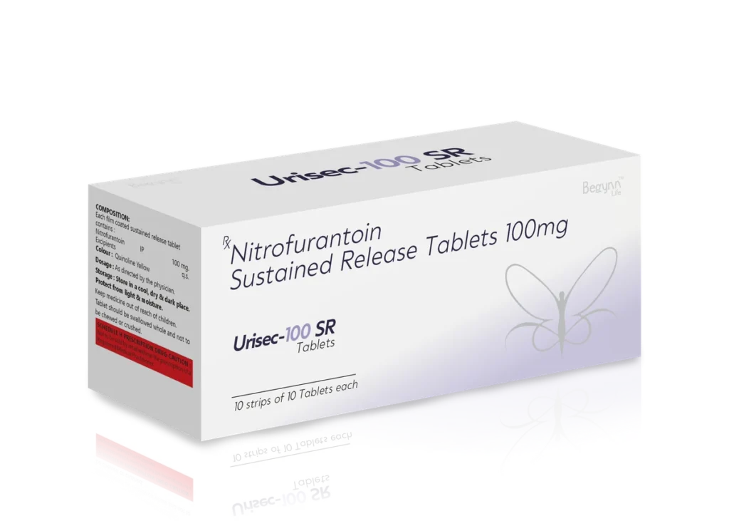URISEC 100 SR Tablets 10*14 BLI (ABBOTT DYE) carton pack shot