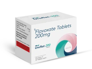 UROFLAT 200 Tablets 10*10 ALU carton pack shot