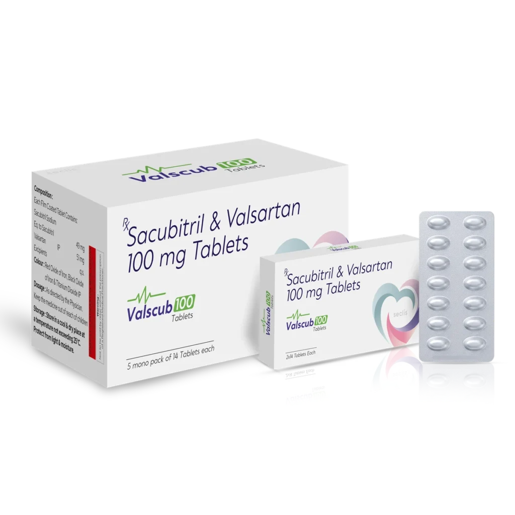 VALSCUB 100 Tablets 5*2*14 pack shot