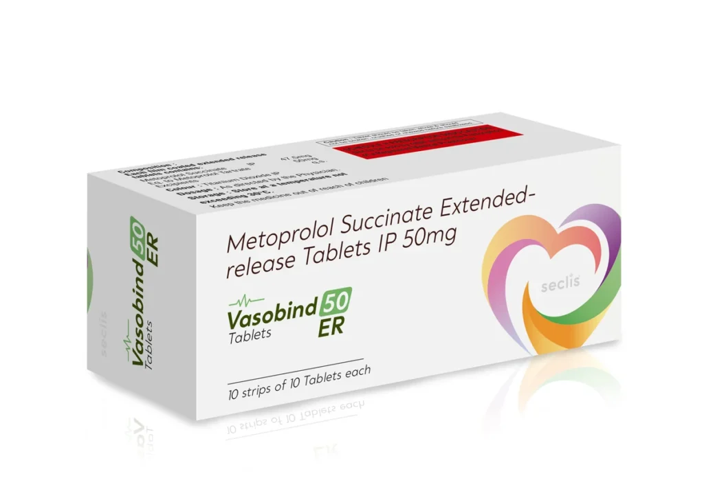 VASOBIND 50 ER Tablets 10x10 ALU carton pack shot