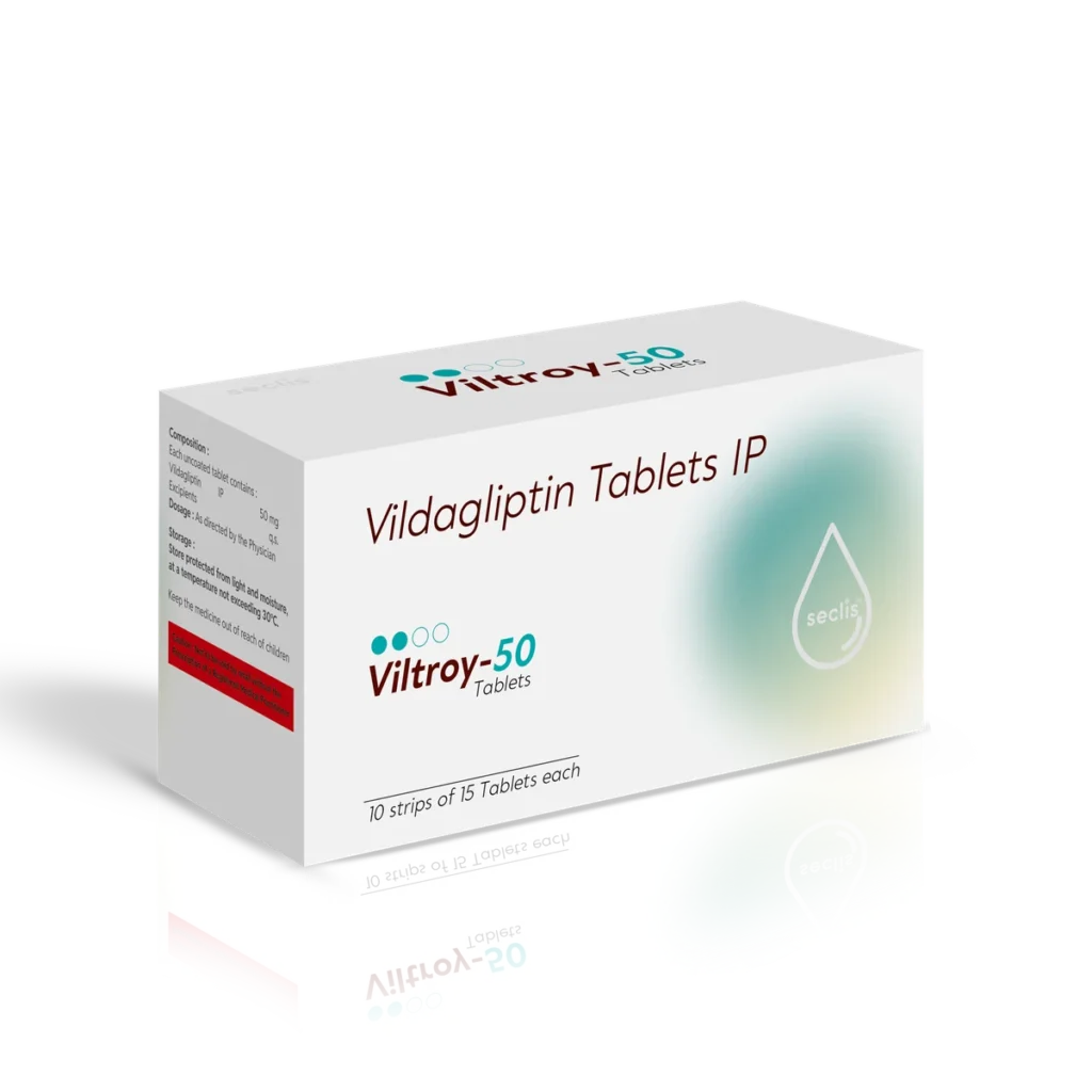 VILTROY 50 Tablets 10*15 ALU carton pack shot