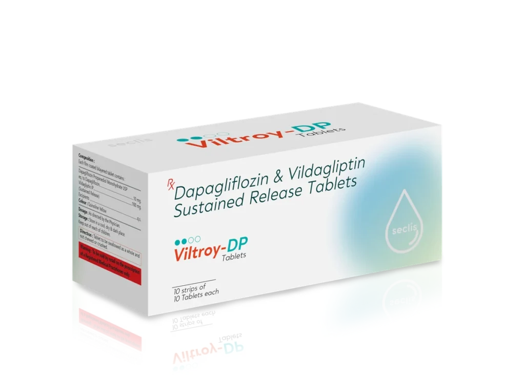 VILTROY DP Tablets 10*10 ALU carton pack shot