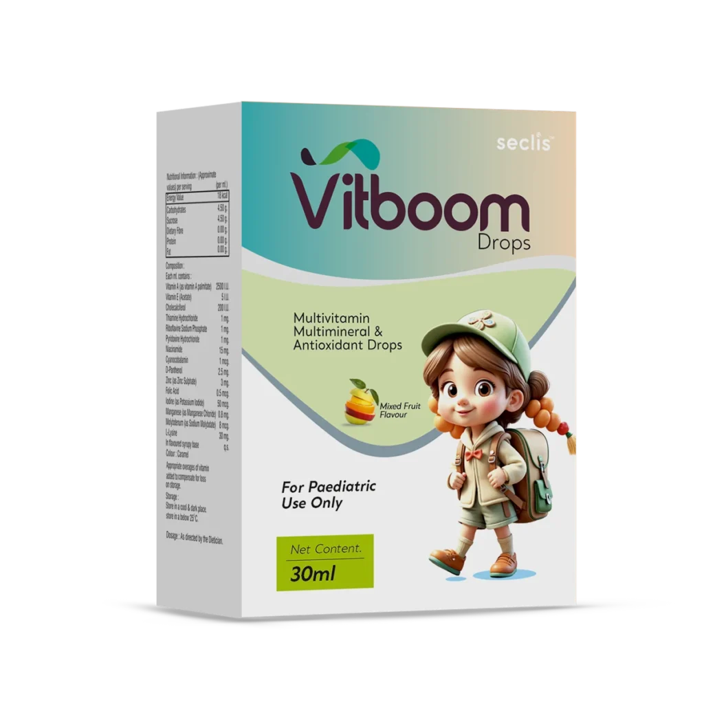 VITBOOM Drops 30ML carton pack shot