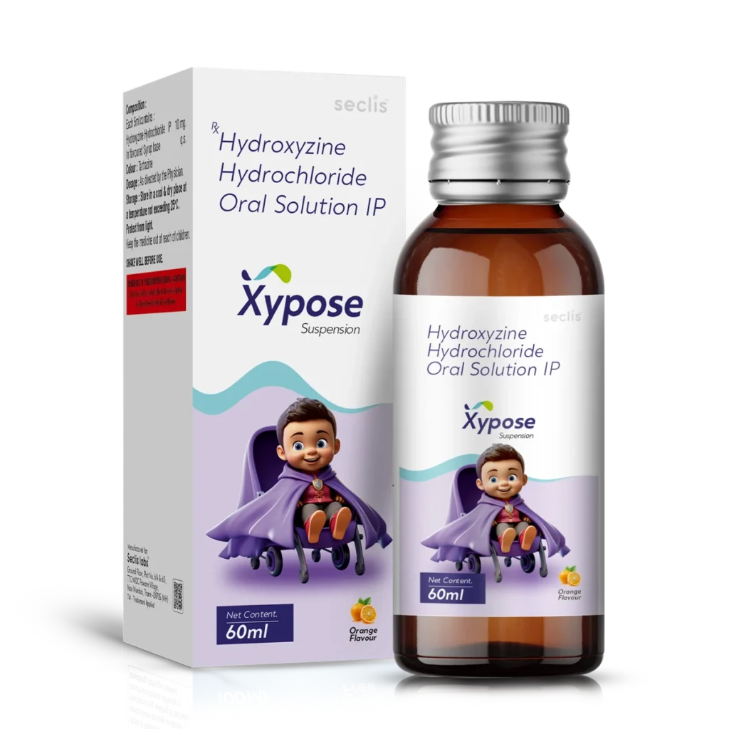 XYPOSE SUSPENSION Suspension 60 ML carton pack shot